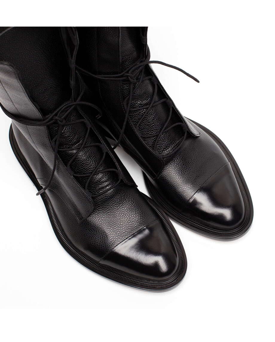 Leather Brogue Boots