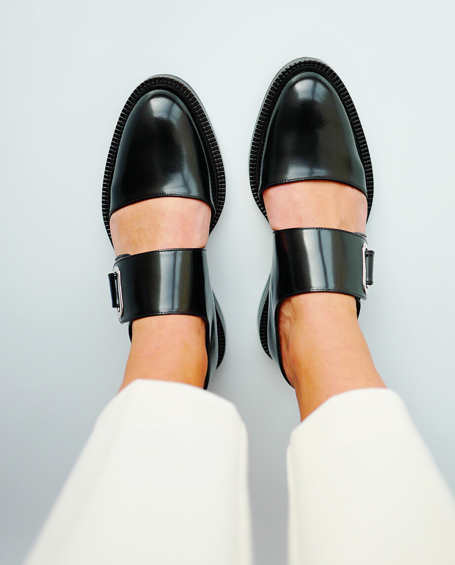 Black Pressed Shoes