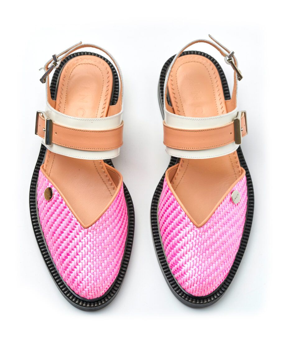 Sweet Pink Closed Toe Sandals