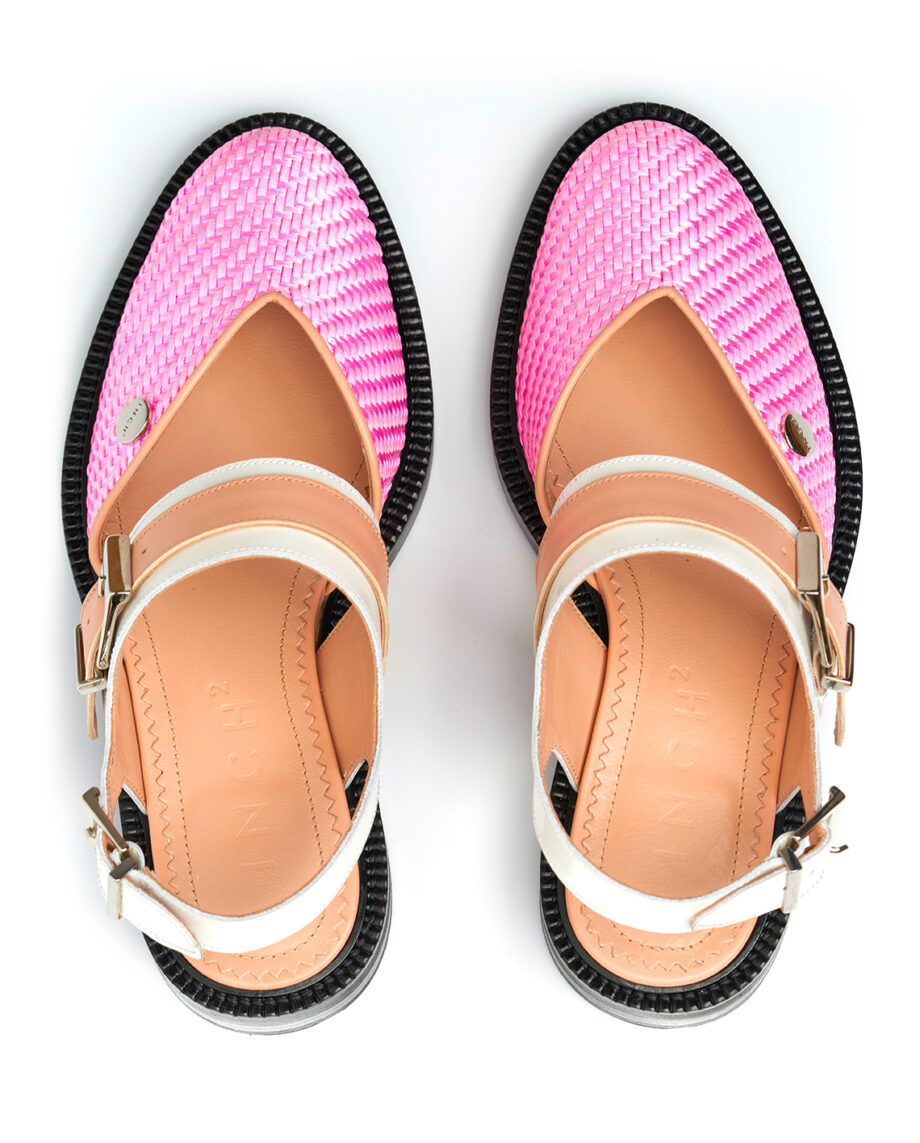 Sweet Pink Closed Toe Sandals