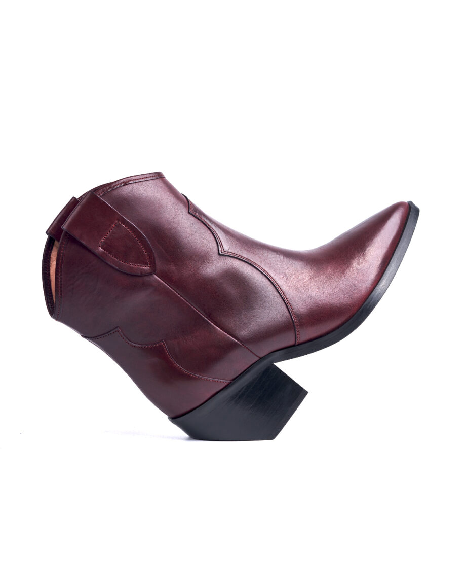 Bordeaux Western Boots