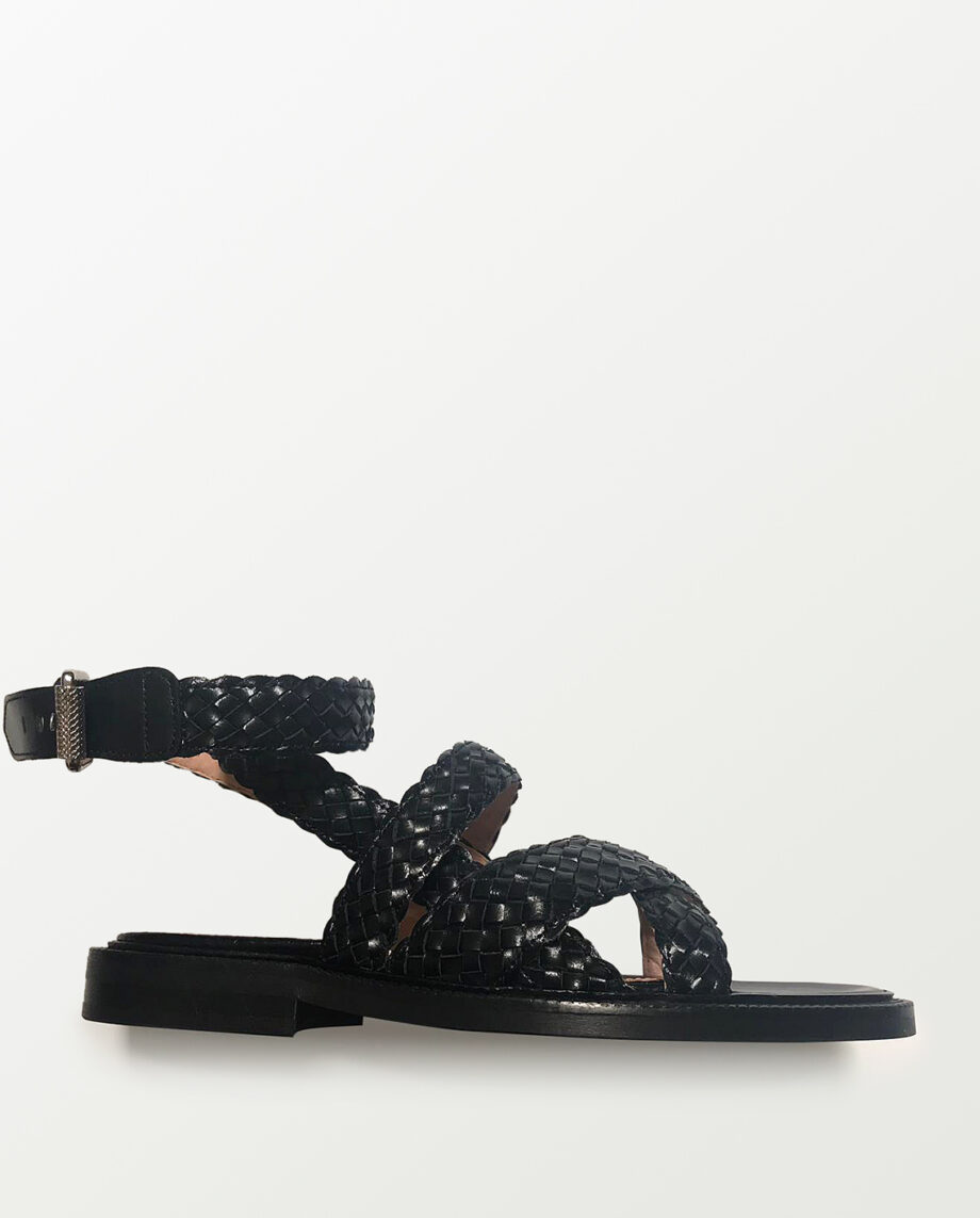 Black Nina Sandals