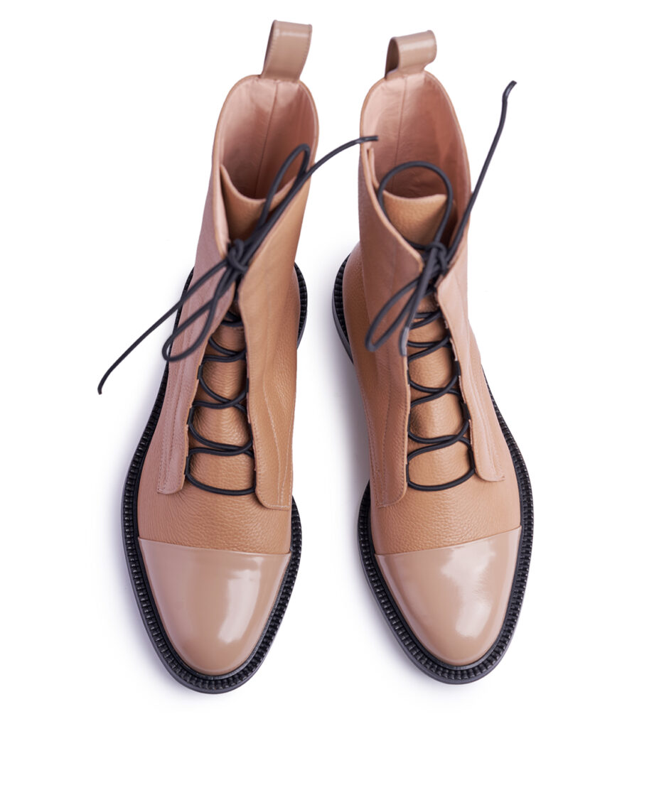 Caramel Brogue Boots