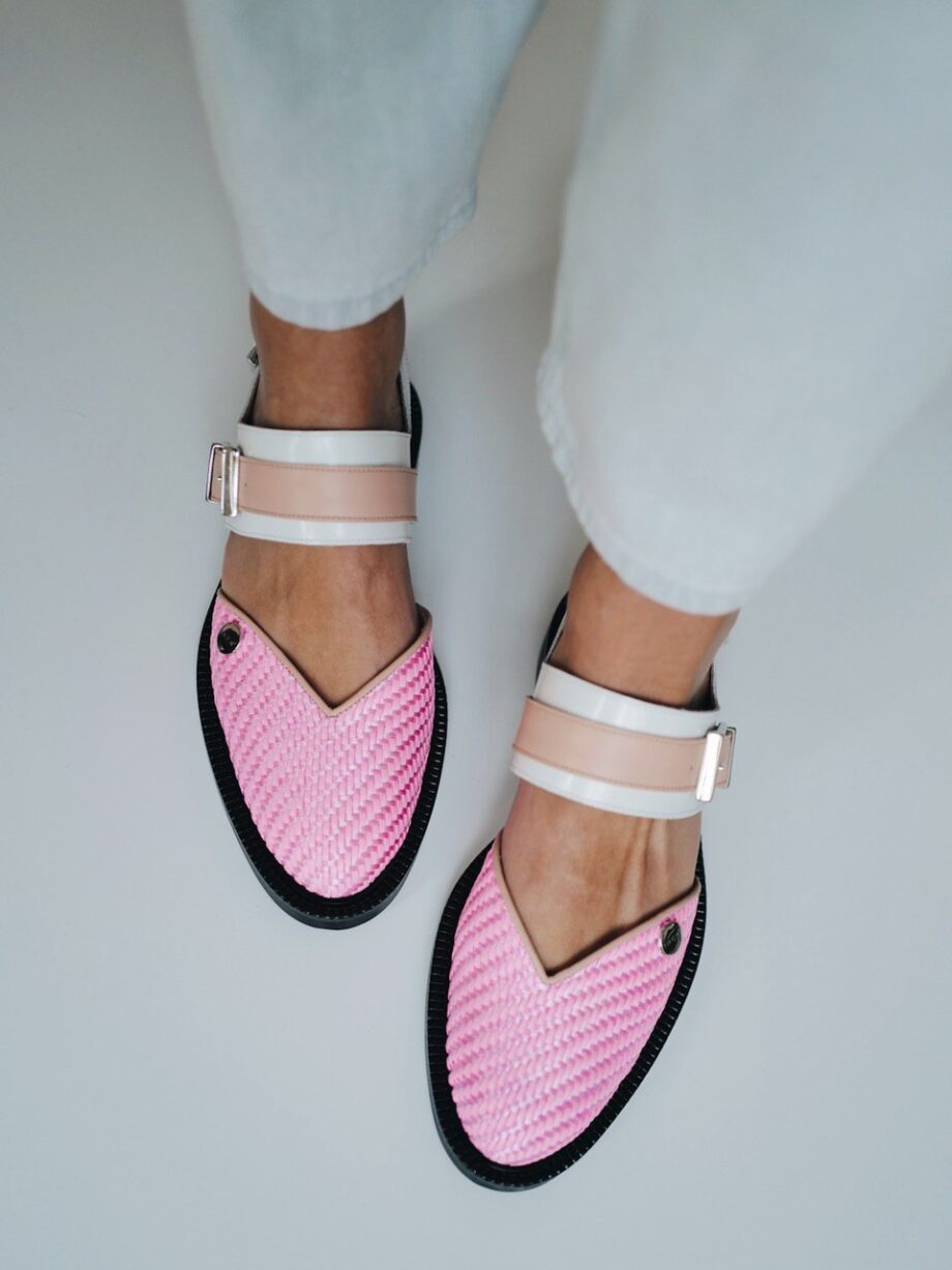 Sweet Pink Closed Toe Sandals