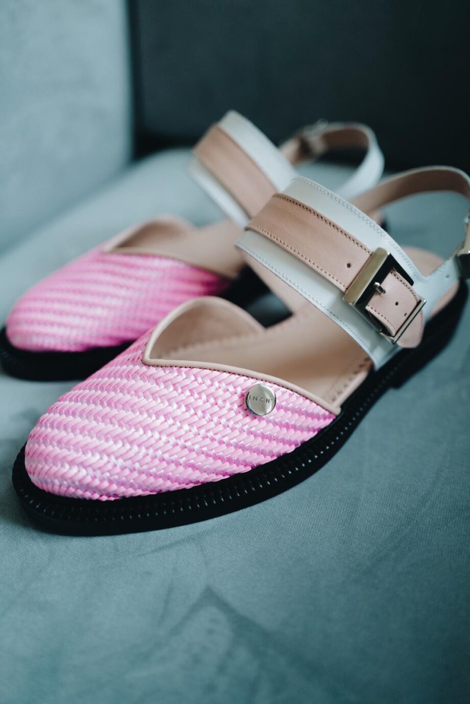 Sweet Pink Closed Toe Sandals